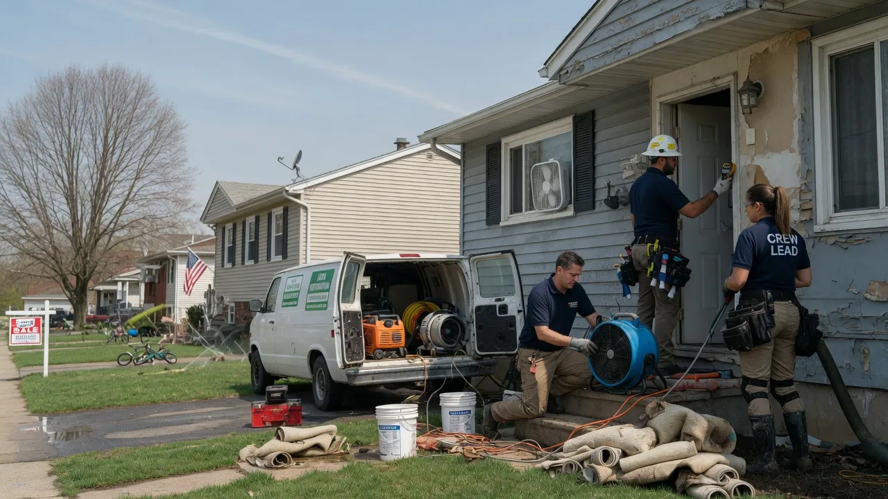 Flood Cleanup in Upsala, MN near me