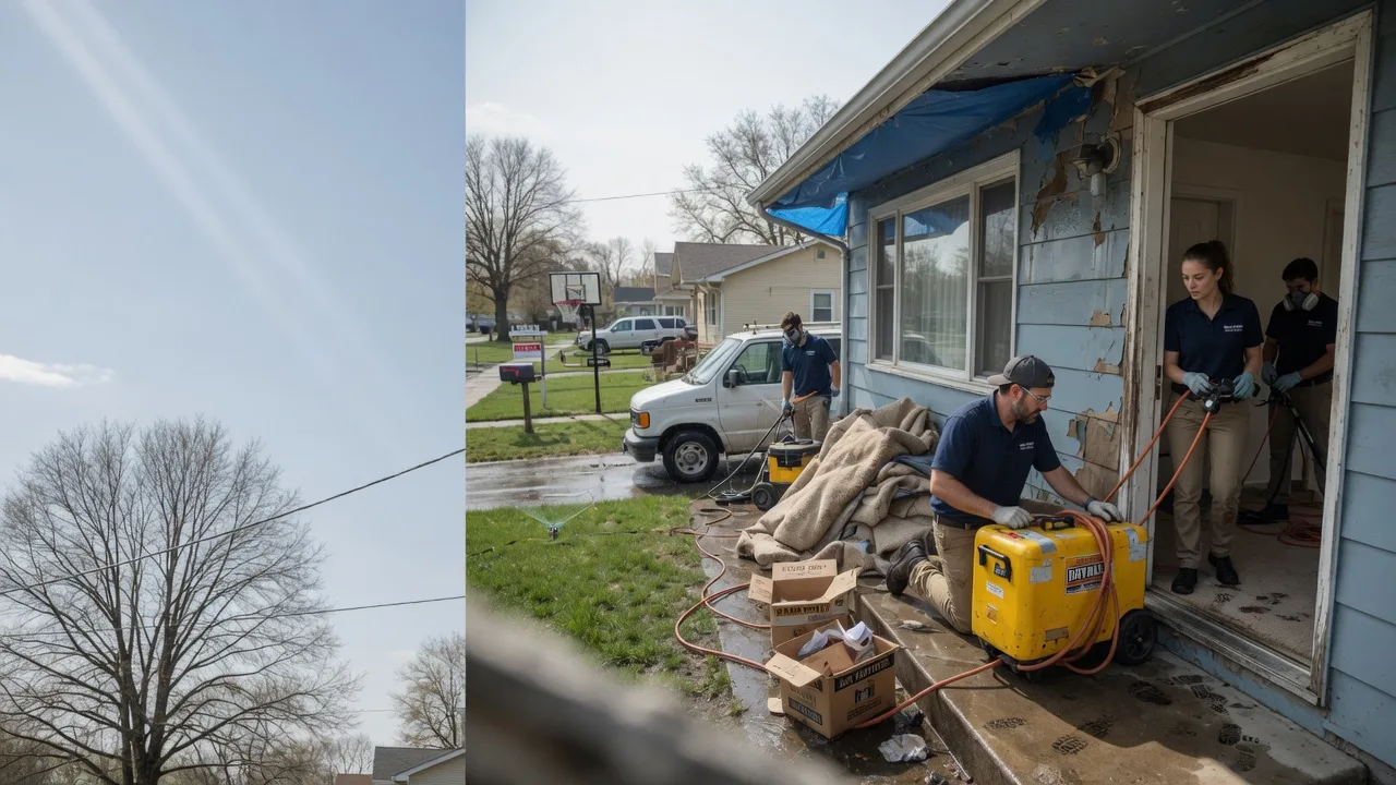 Basement Flood Cleanup in Upsala, MN near me